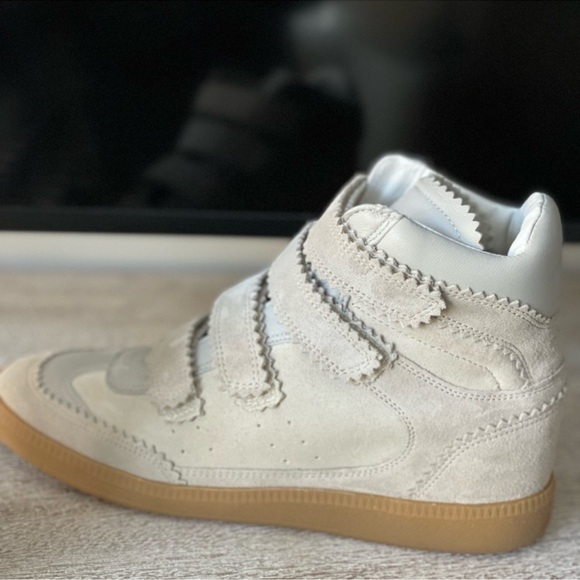 Isabel marant high top sneakers! Perfect condition, worn once to try on. - Picture 6 of 8